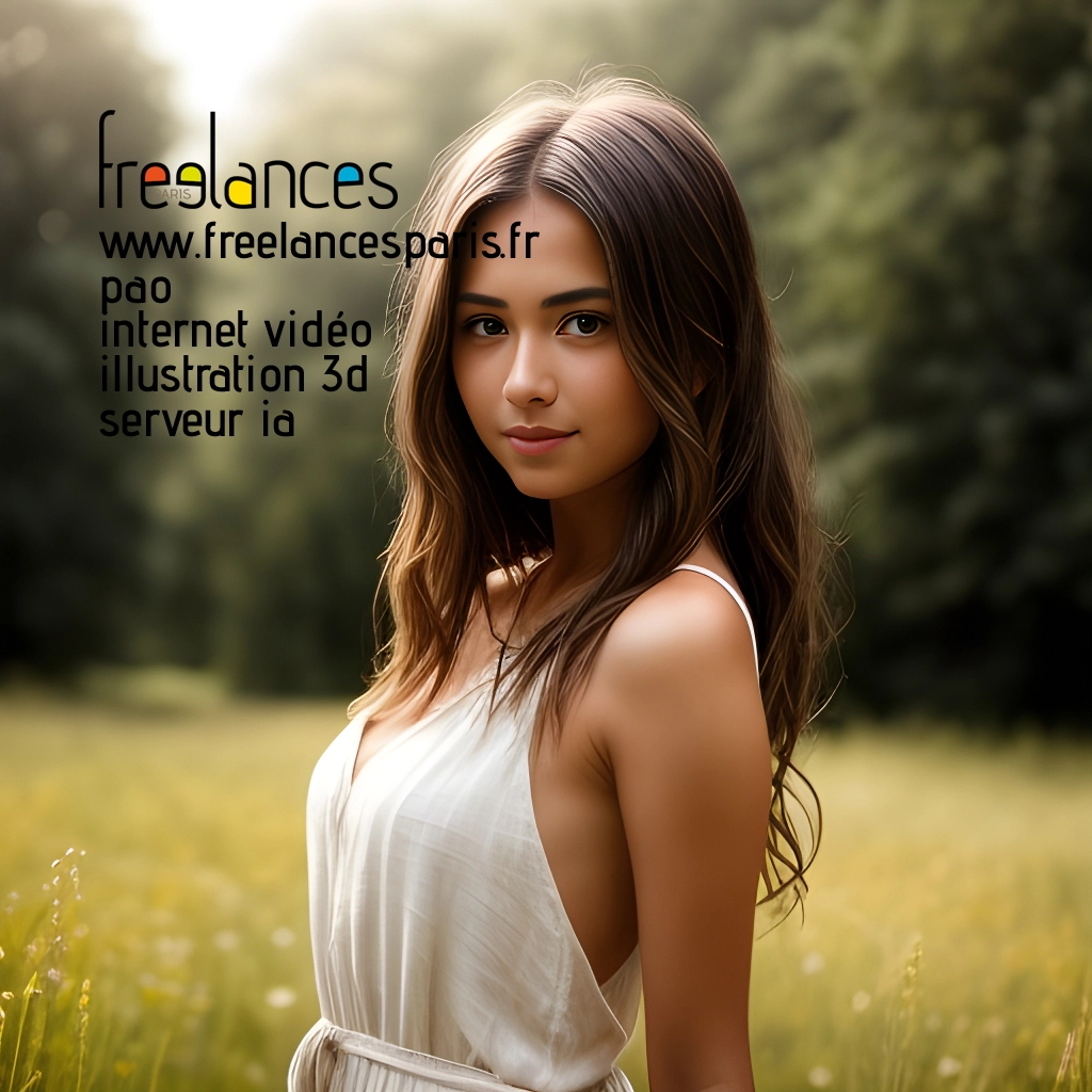 Pao mise en page internet vidéo illustration 3d serveur IA générative AI freelance paris studio de création magazines 4alfy5x0